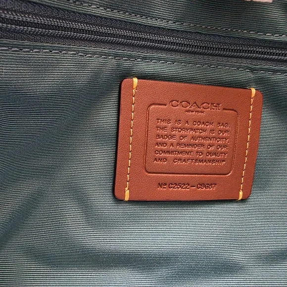 Coach Straw City Tote- New With Tags - Picture 5 of 6